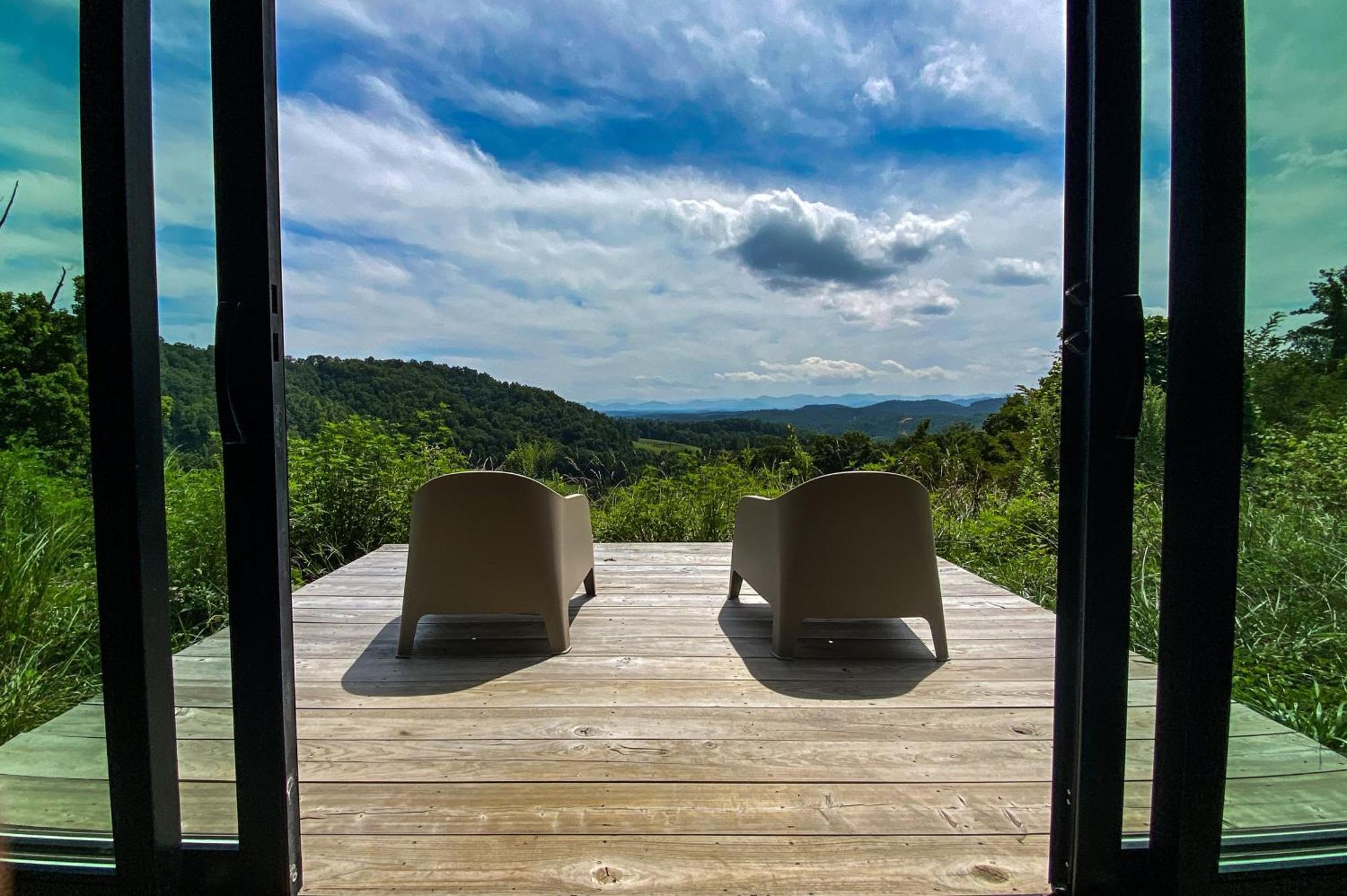 Morgan Branch Cabin In Marshall Villa ภายนอก รูปภาพ