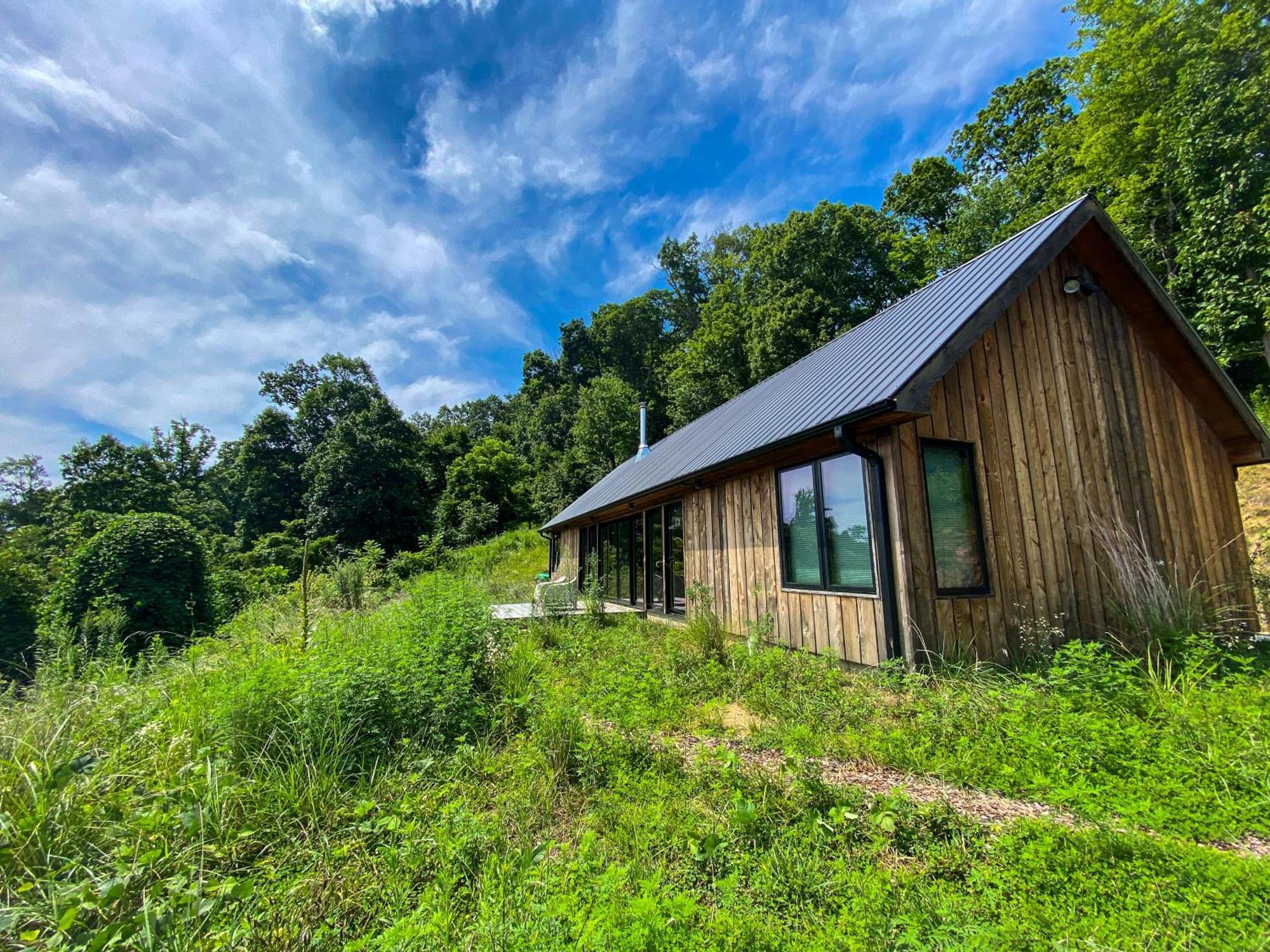 Morgan Branch Cabin In Marshall Villa ภายนอก รูปภาพ